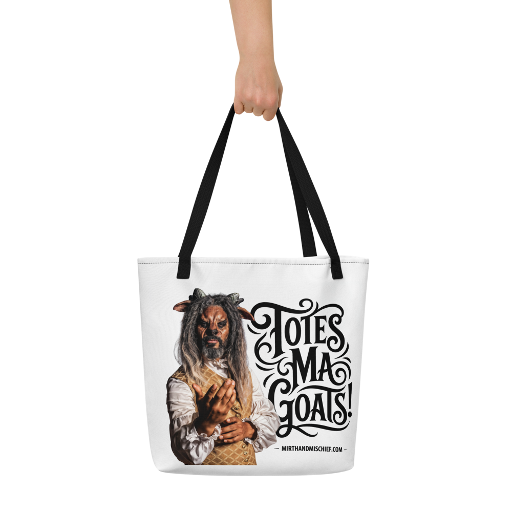 Totes Ma Goat - All-Over Print Large Tote Bag