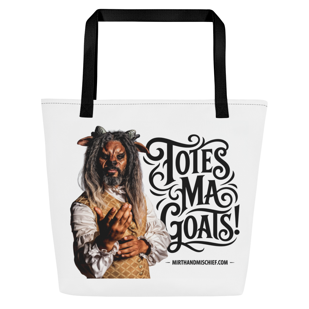 Totes Ma Goat - All-Over Print Large Tote Bag